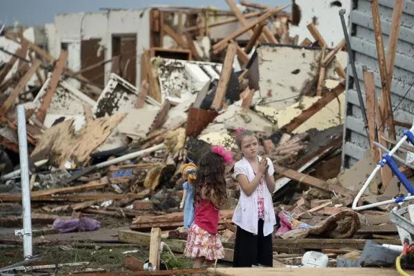 El tornado devastó un suburbio de Oklahoma
