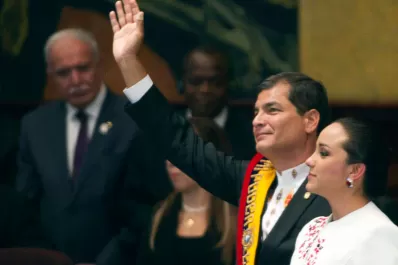 Rafael Correa asumió un nuevo mandato como presidente de Ecuador