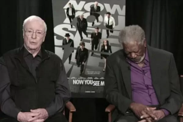 Morgan Freeman se durmió durante una entrevista