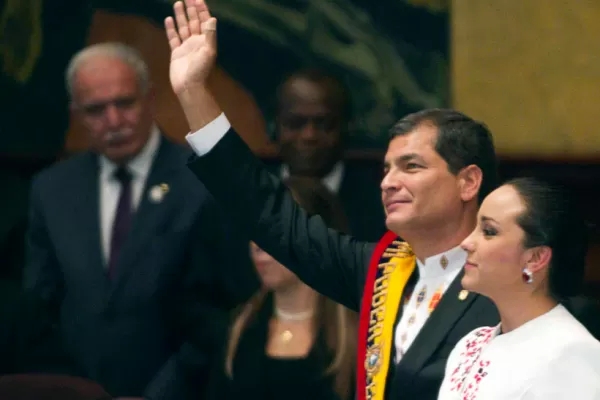 Rafael Correa asumió un nuevo mandato como presidente de Ecuador