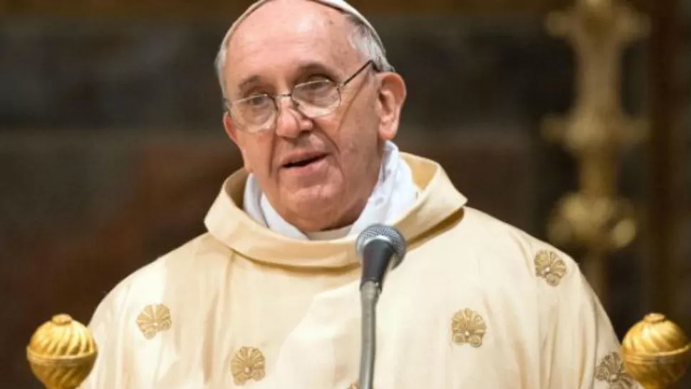 DISCURSO. El Papa se refirió al desempleo. TÉLAM