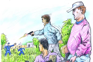 Ladrones escondieron joyas y electrodomésticos en el monte