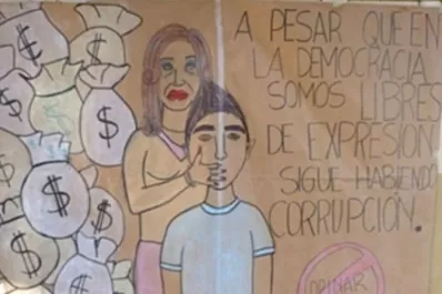 Un afiche sobre Cristina desató la polémica en Misiones