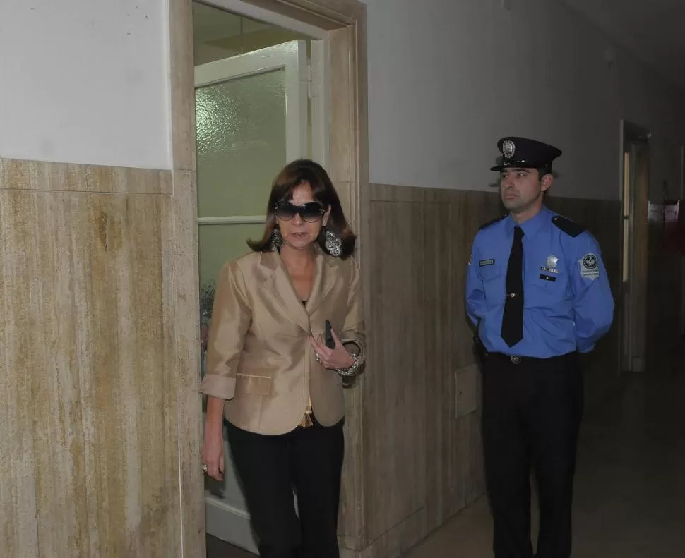 LA FISCALA. María de las Mercedes Carrizo (IX Nominación) sospechó de las actuaciones del comisario Marcos Goane y pidió la detención.