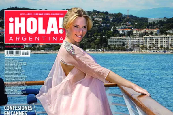 Desde Cannes, Carla Perterson confiesa que ser mamá la hizo feliz