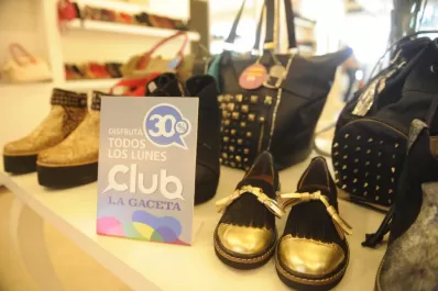 Con Club LA GACETA cambiá carteras y zapatos