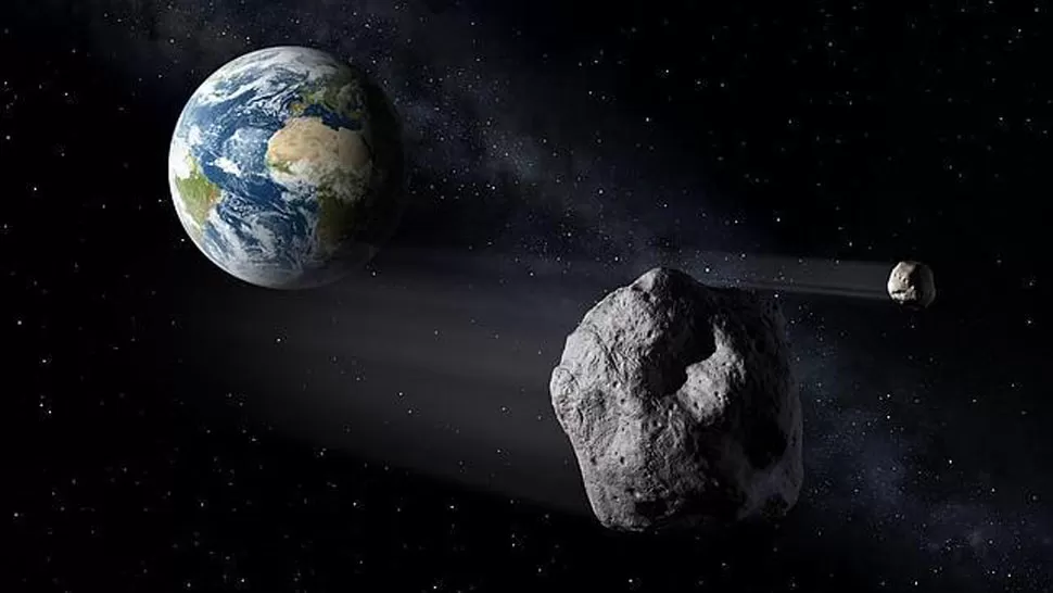 EXPECTATIVA. El asteroide pasará cerca de la Tierra este viernes. FOTO TOMADA DE ABC.ES