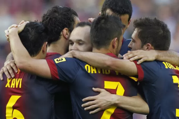 Tras golear a Málaga, Barcelona logró un nuevo récord
