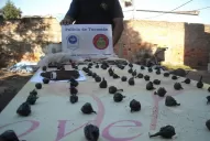 Cuatro hermanos vendían droga en un pasillo del barrio San Fernando