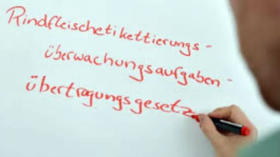 NUNCA MÁS. Desapareció la palabra más larga del alemán. FOTO TOMADA DE ABENDANET.DE
