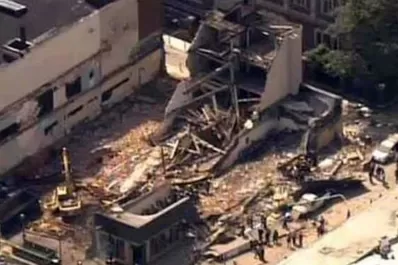 Ya son seis los muertos por el derrumbe de un edificio en Filadelfia