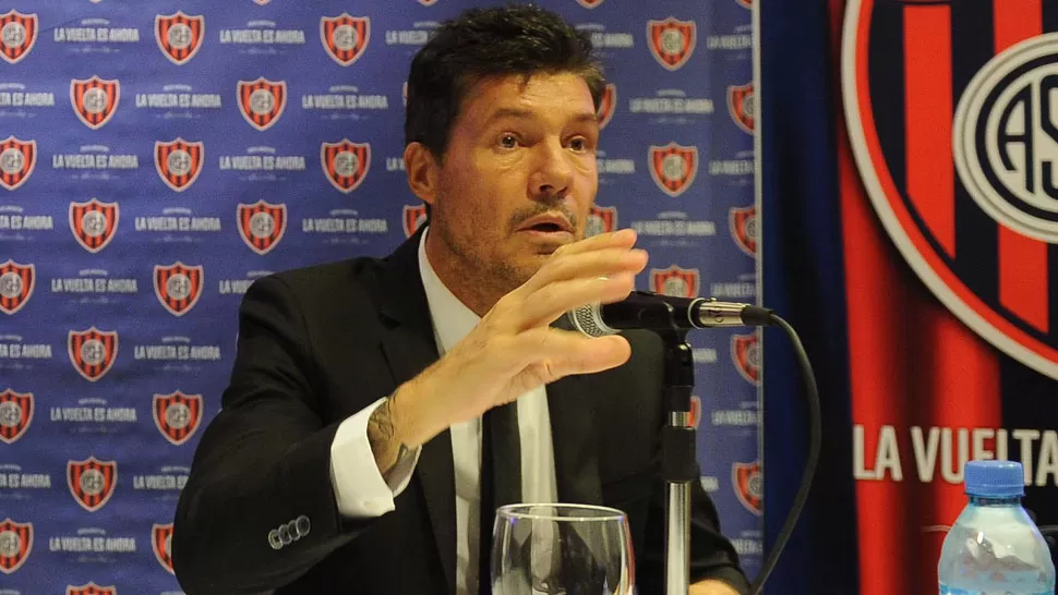 HORNO. Tinelli tildó de patética la medida. TELAM