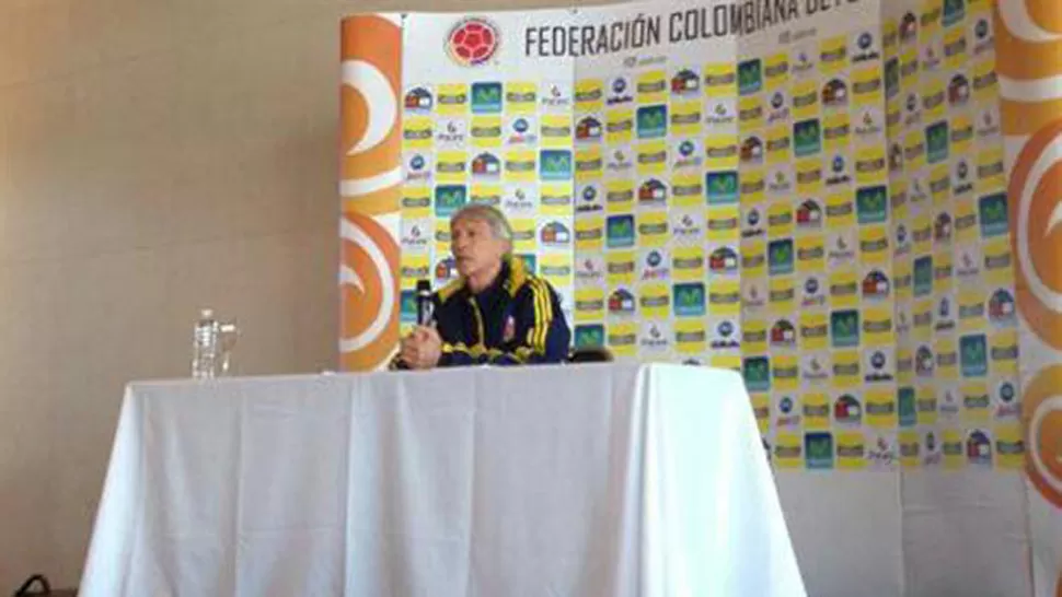 INCISIVO.Pekerman anticipó que Colombia saldrá a buscar la victoria ante Argentina. FOTO TOMADA DE LANACION.COM