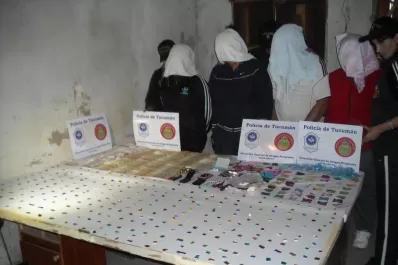 Una prófuga de la Justicia vendía cocaína