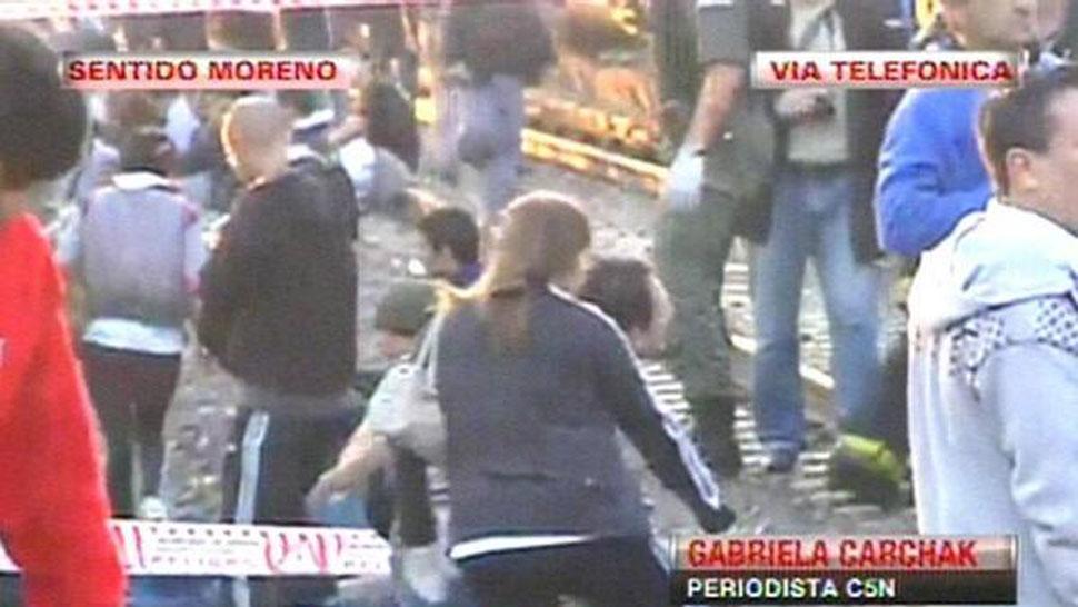 Chocan dos trenes del Sarmiento en Castelar: hay tres muertos y 200 heridos