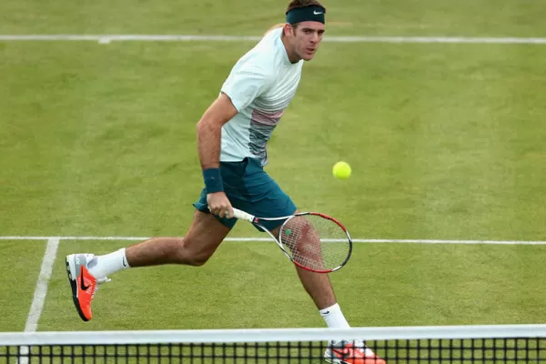 Del Potro pasó a cuartos en Queen's