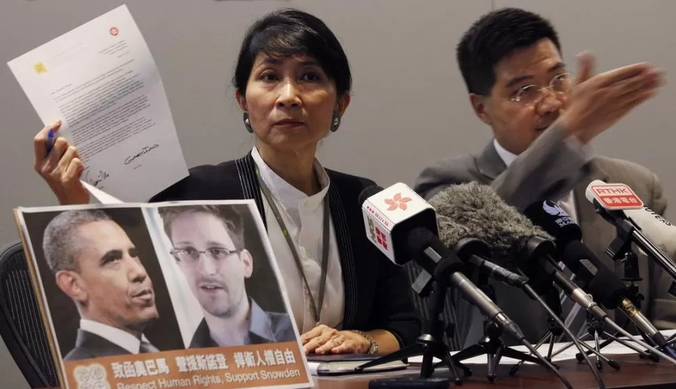 DEFENSORA. La legisladora Claudia Mo le escribió a Obama por Snowden. REUTERS