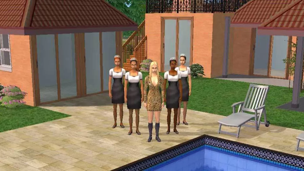 SIMILITUD. La mansión de Susana Giménez en el juego The Sims. FOTO TOMADA DE CIUDAD.COM