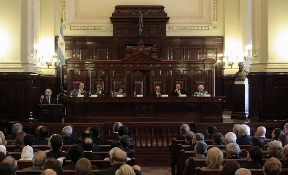 SACUDÓN POLÍTICO. La amplia mayoría del Alto Tribunal declaró inaplicable el nuevo régimen de mayorías diseñado para el Consejo de la Magistratura. DYN (ARCHIVO)