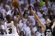 Miami Heat le ganó a San Antonio Spurs por 95 a 88 y es el campeón