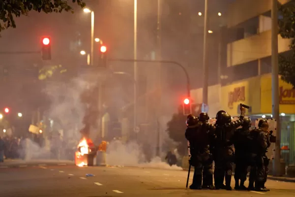 La masiva protesta de Brasil fue escenario de varios incidentes
