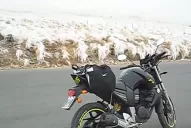 Así se veía la nieve en Tafí del Valle y en El Infiernillo