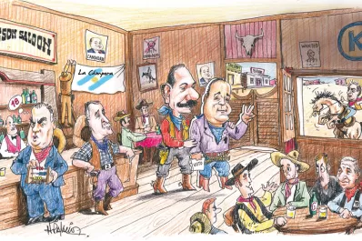 El  cowboy  manguero