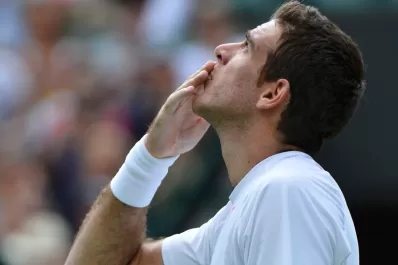 Del Potro debutó a toda máquina en Wimbledon