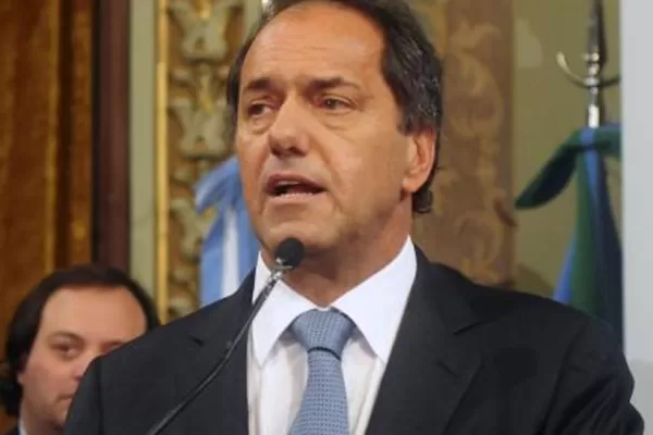 Scioli criticó a Massa y le recordó que Cristina ya habló sobre la reelección