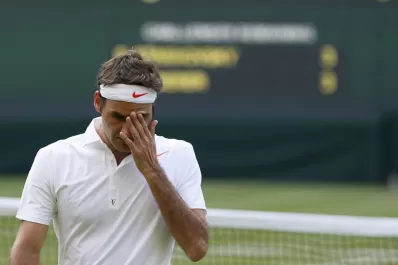 Roger Federer quedó eliminado en segunda rueda de Wimbledon