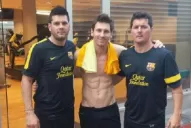 Messi enamora con sus abdominales espartanos