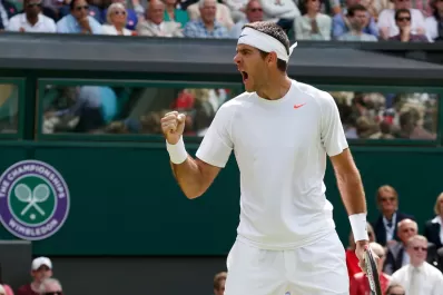 Del Potro pasó a tercera ronda de Wimbledon