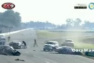 Múltiple accidente en Turismo Carretera