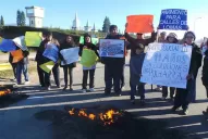 Con un corte, vecinos de Lomas de Tafí reclamaron pavimento y seguridad