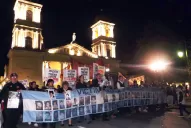 Tras su exposición en el Congreso, Lebbos encabezó una nueva marcha