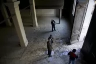 En el edificio de San Martín 730 se produjo un hundimiento de cimientos, según Defensa Civil