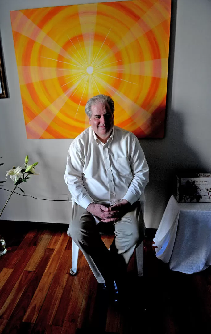 CONSAGRADO A LA EDUCACION. El experto australiano Ken O'Donnell es autor de diez libros sobre prácticas de meditación. LA GACETA / FOTO DE FRANCO VERA 