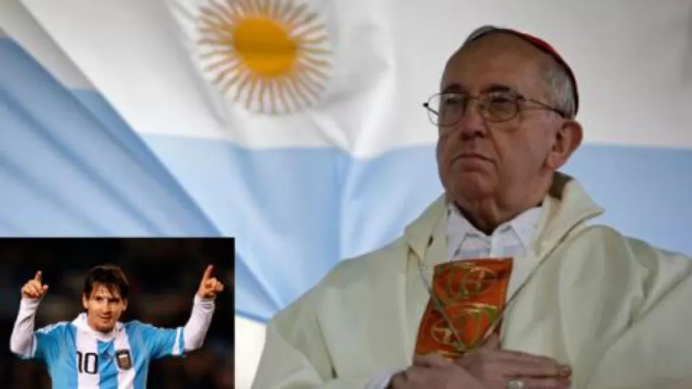 PARTIDO ESPERADO. Lionel Messi jugará para el Papa Francisco en el partido que protagonizarán Italia y Argentina, en Roma. 