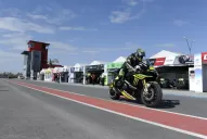 Y un día, el circo en dos ruedas hizo pie en Las Termas...