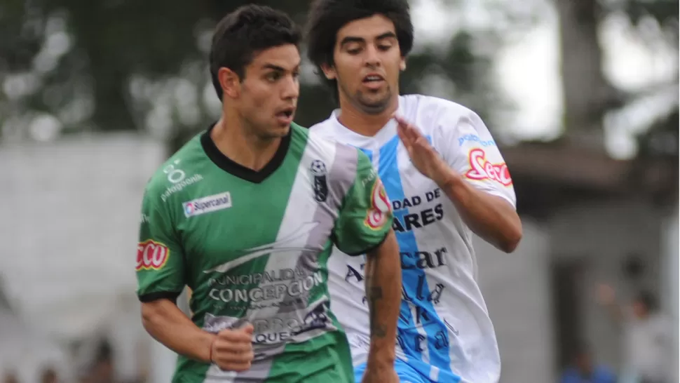 EL PASADO LO AYUDA. Alfonso se destacó en Concepción FC y ahora quiere hacerlo en La Ciudadela. ARCHIVO LA GACETA