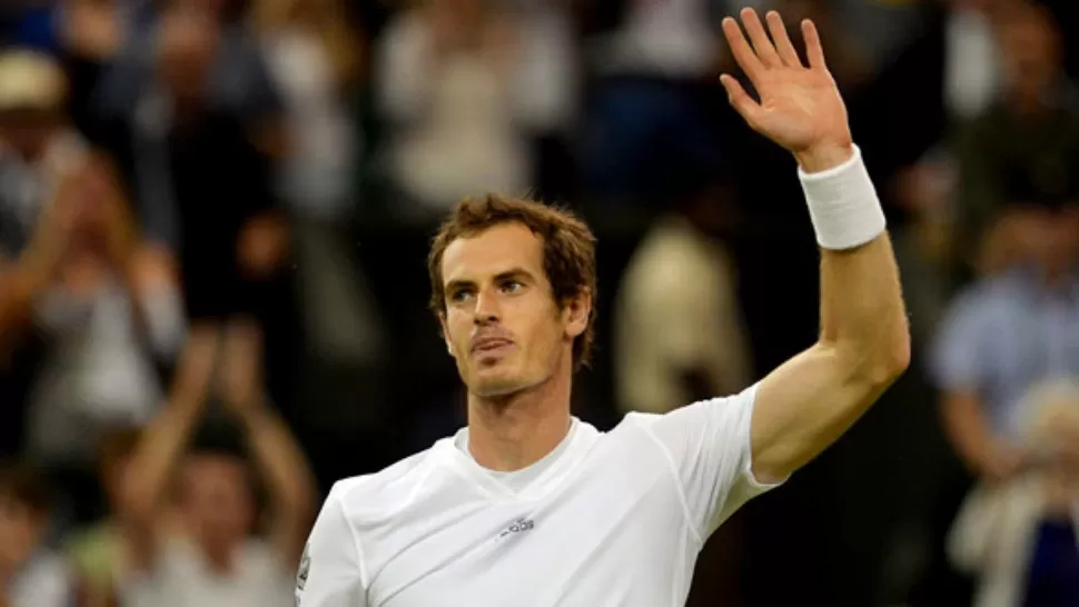 A LA FINAL. El escocés Andy Murray, escolta en el ranking mundial de Djokovic, buscará el domingo en el All England Club su segundo título de Grand Slam. FOTO TOMADA DE INFOBAE.COM