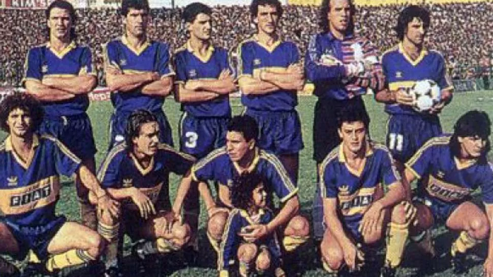 GRAN EQUIPO. El Boca de 1991 estaba integrado por figuras como Carlos Navarro Montoya, Fernando Latorre y Gabriel Batistuta. FOTO TOMADA DE DIARIOPOPULAR.COM.AR
