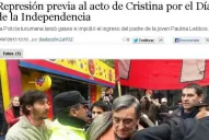 Medios nacionales se hicieron eco de la represión a Alberto Lebbos