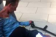 Descubren a Gascoigne borracho y tirado en la calle