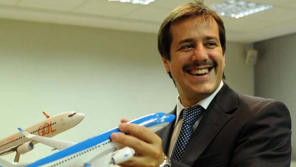 LA VOZ OFICIAL. Mariano Recalde, titular de Aerolíneas Argentinas, defendió el rol del Estado en la administración de la compañía. FOTO TOMADA DE LA POLITICAONLINE.COM
