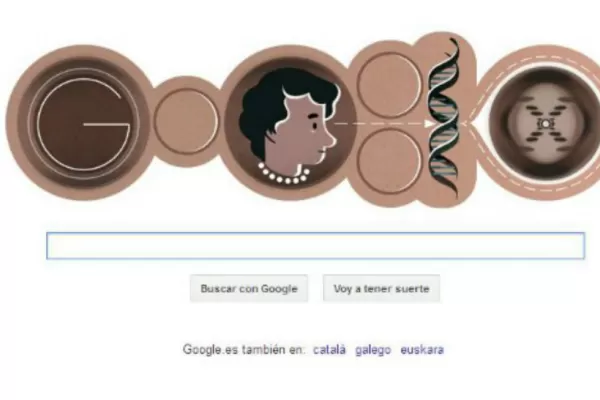 Rosalind Franklin estudia el ADN de Google