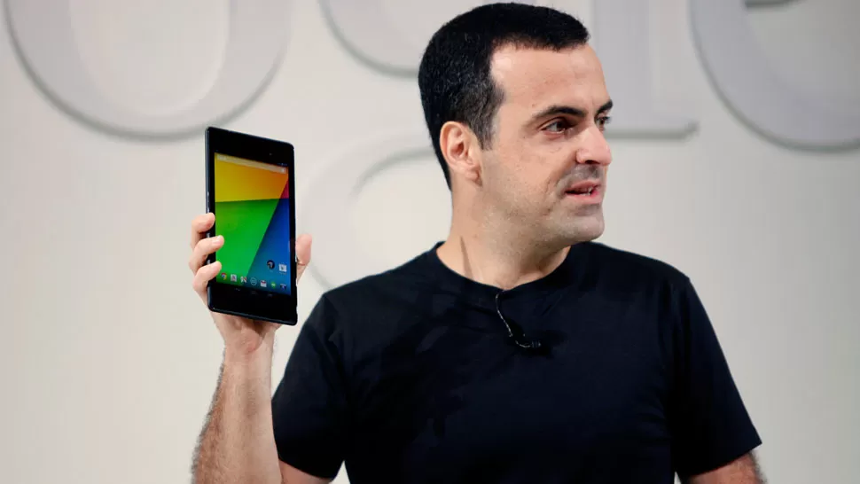 PRESENTACION. Google exhibió su nueva tablet en conferencia de prensa. FOTO TOMADA DE WIRED.COM