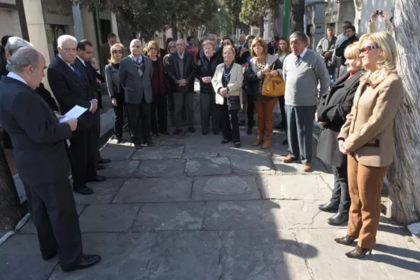 Homenajearon a Lucas Córdoba, el político que no persiguió la fortuna