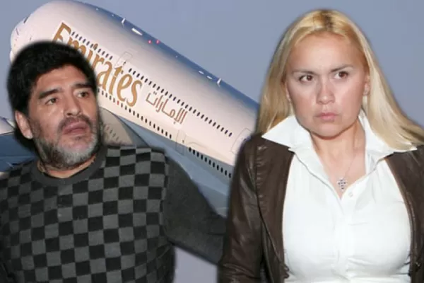 Maradona y Verónica Ojeda, ¿reconciliados?