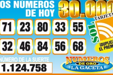 Los Números de Oro de LA GACETA